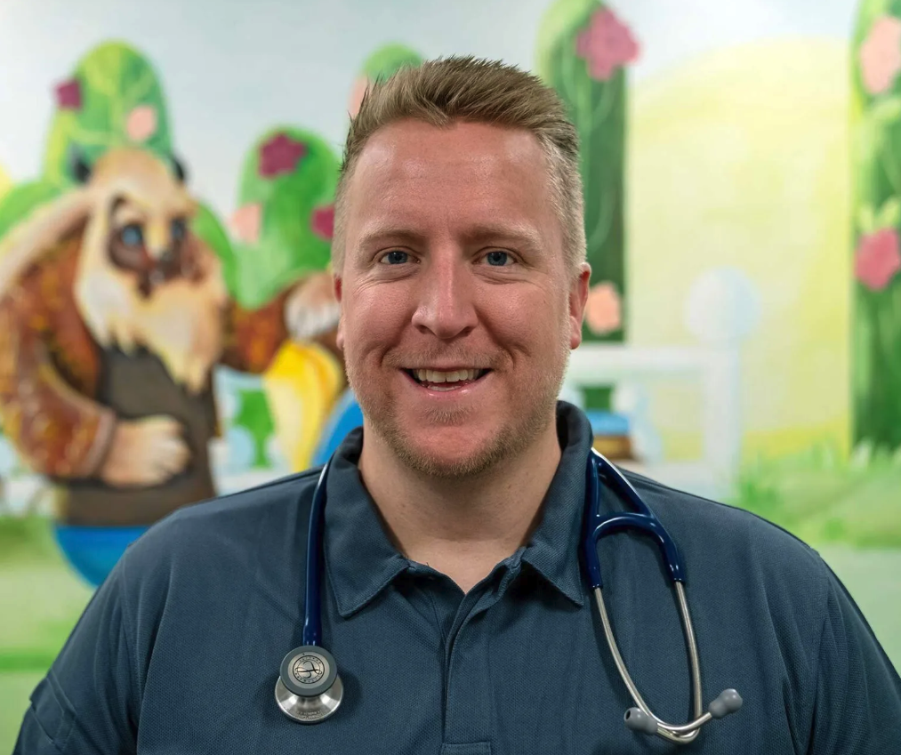 Dr. Elias Lines, pediatric provider at Just 4 Kids Health